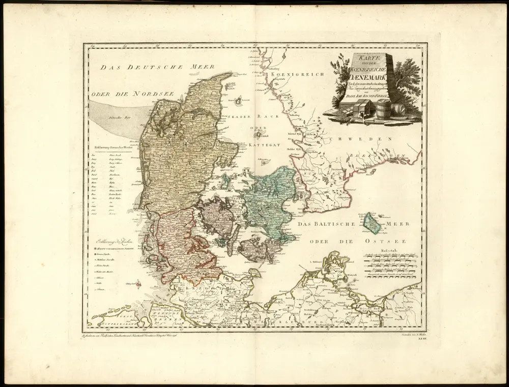 Grosser deutscher Atlass, mapa ze strany: [32]