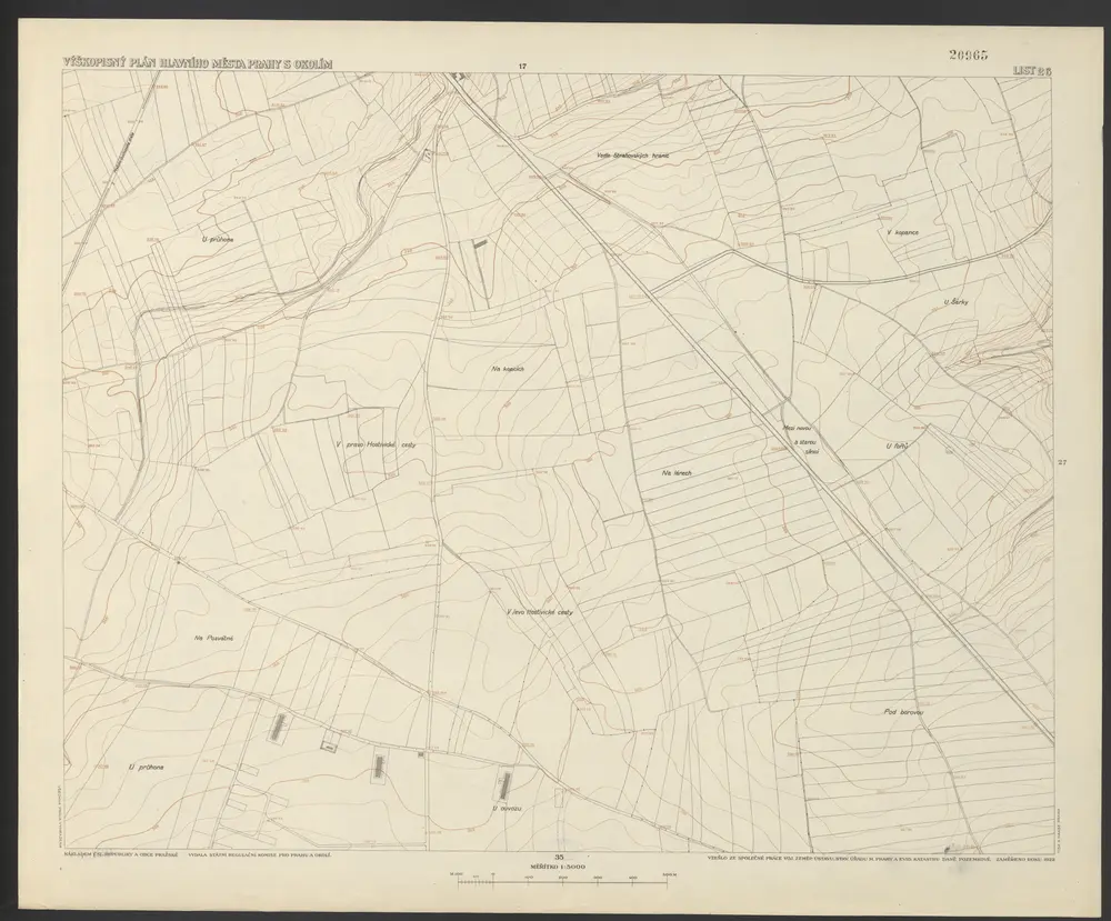 Voorbeeld van de oude kaart