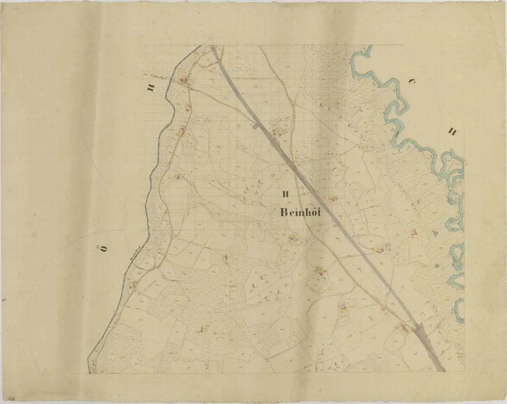 Voorbeeld van de oude kaart