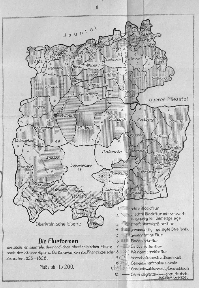 Anteprima della vecchia mappa