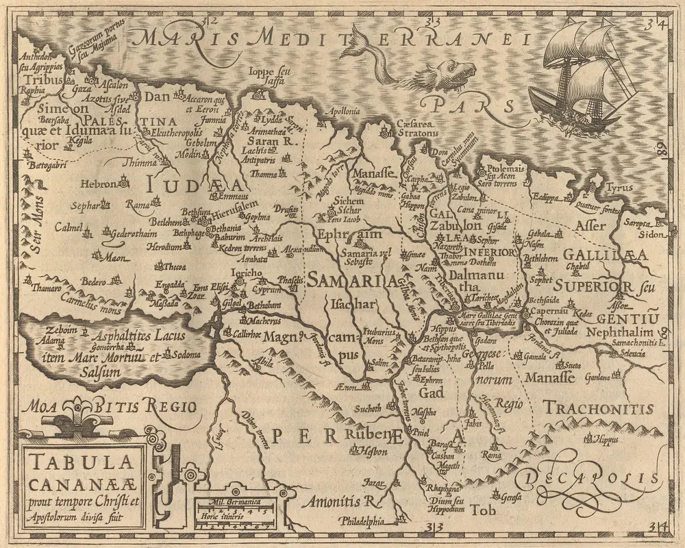 Aperçu de l'ancienne carte