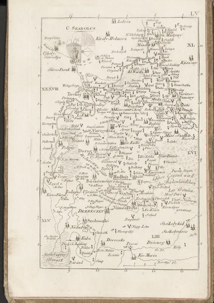 Anteprima della vecchia mappa