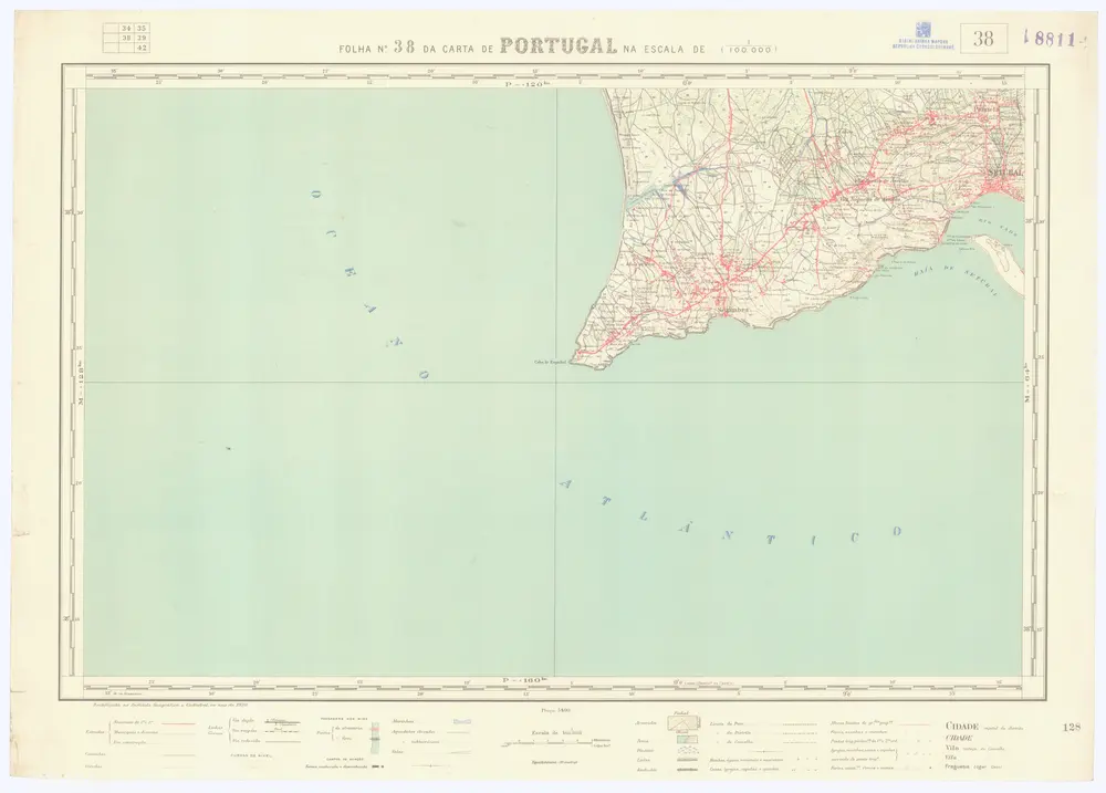 Aperçu de l'ancienne carte