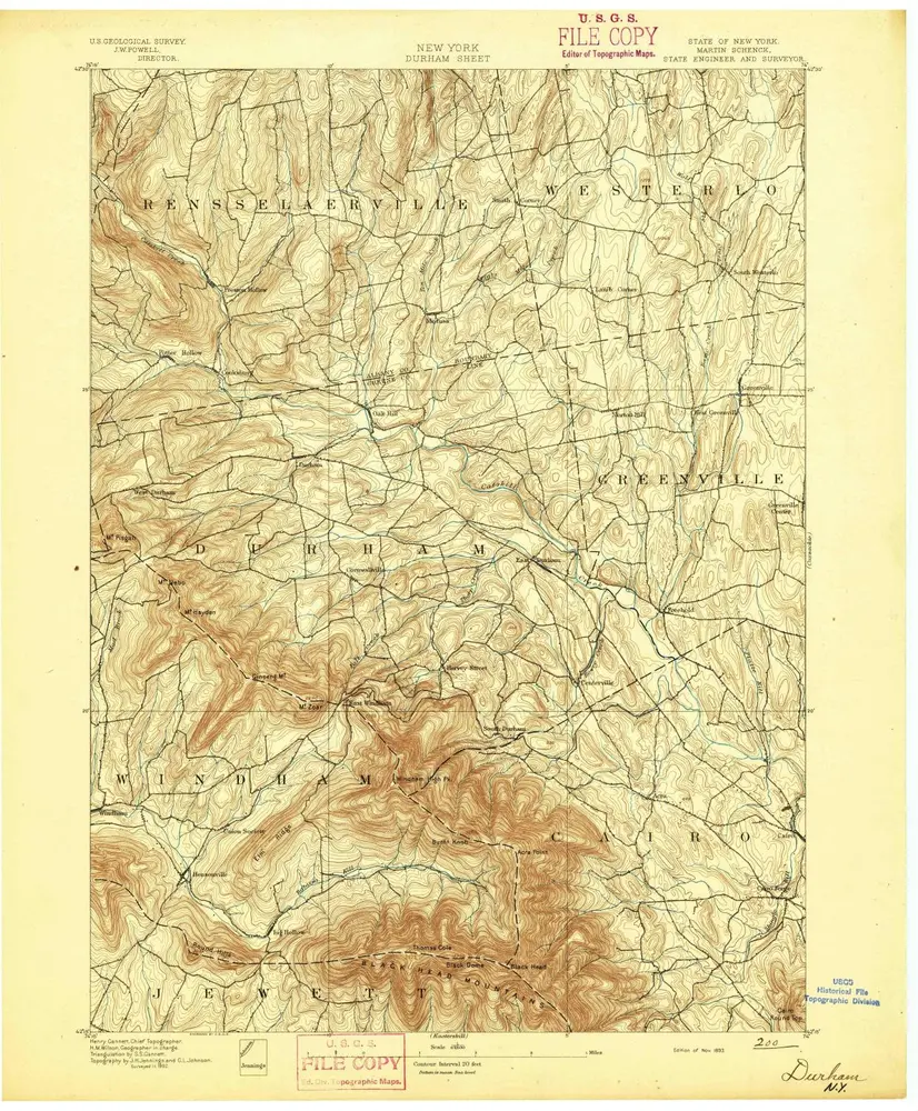 Aperçu de l'ancienne carte