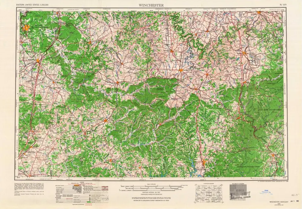 Aperçu de l'ancienne carte