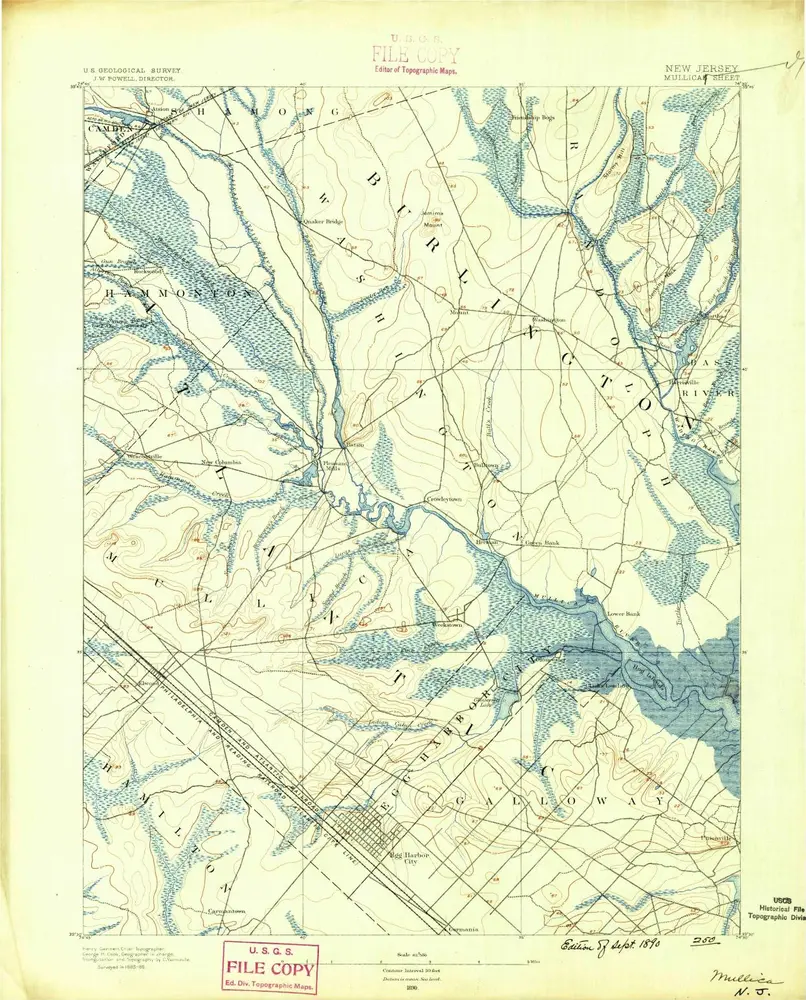 Anteprima della vecchia mappa