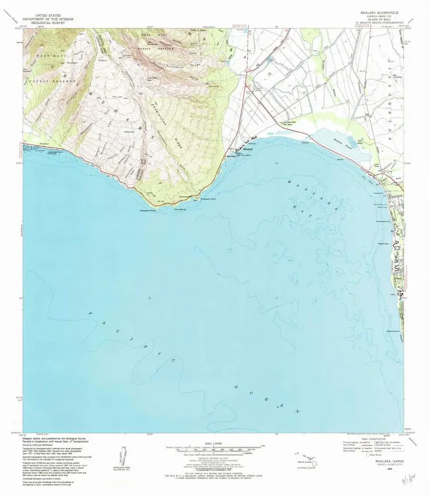 Voorbeeld van de oude kaart