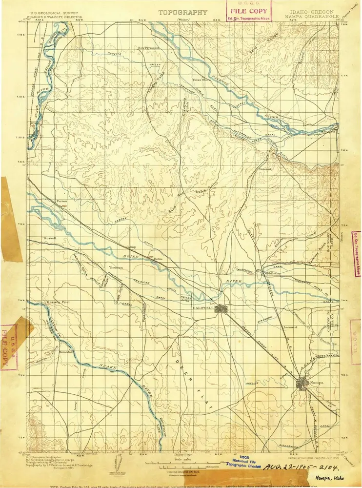 Vista previa del mapa antiguo