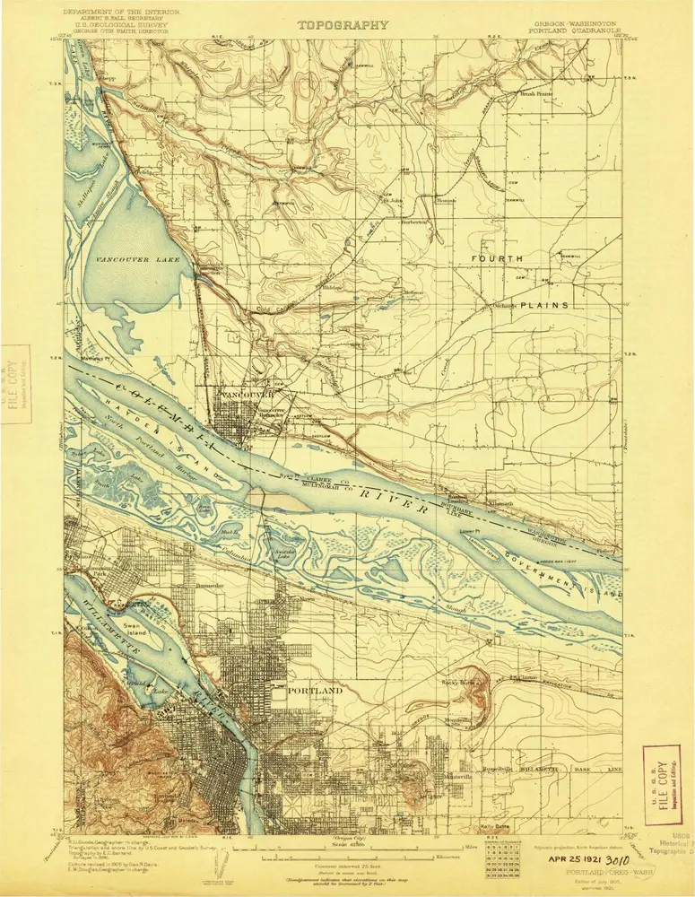 Aperçu de l'ancienne carte