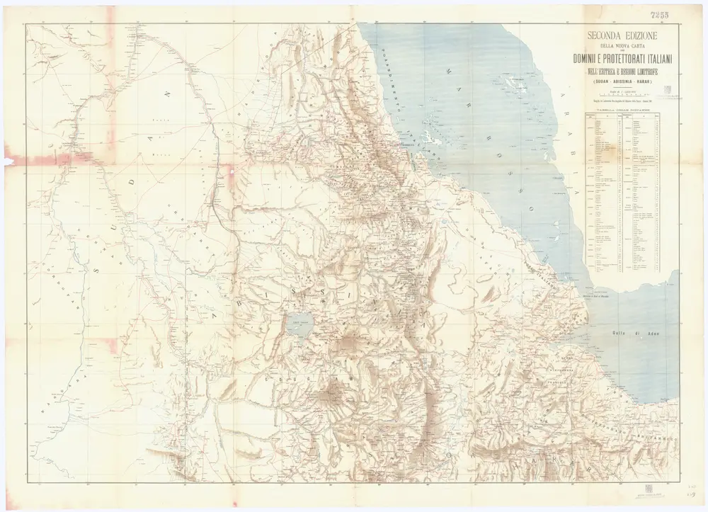 Anteprima della vecchia mappa