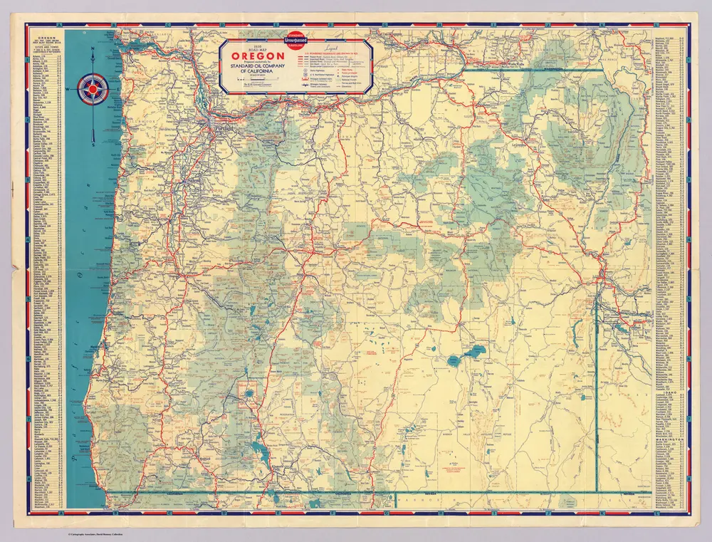 Western States road map.