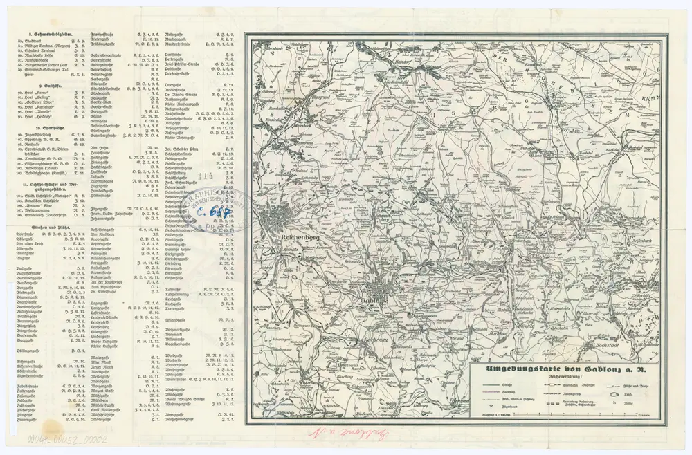 Aperçu de l'ancienne carte