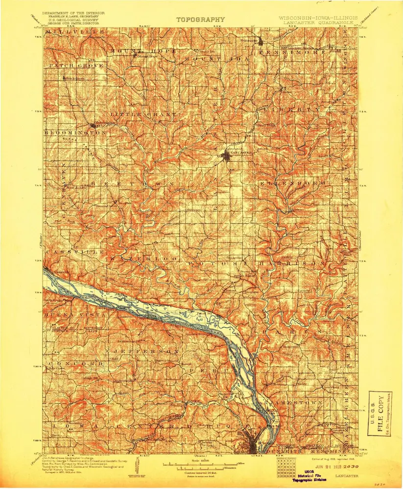 Vista previa del mapa antiguo