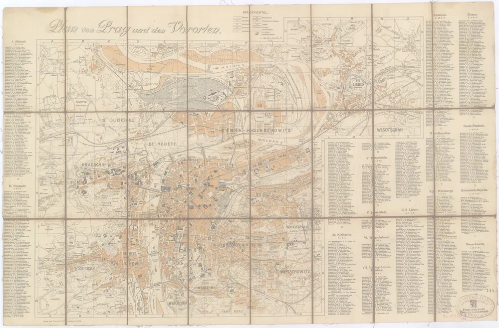 Voorbeeld van de oude kaart