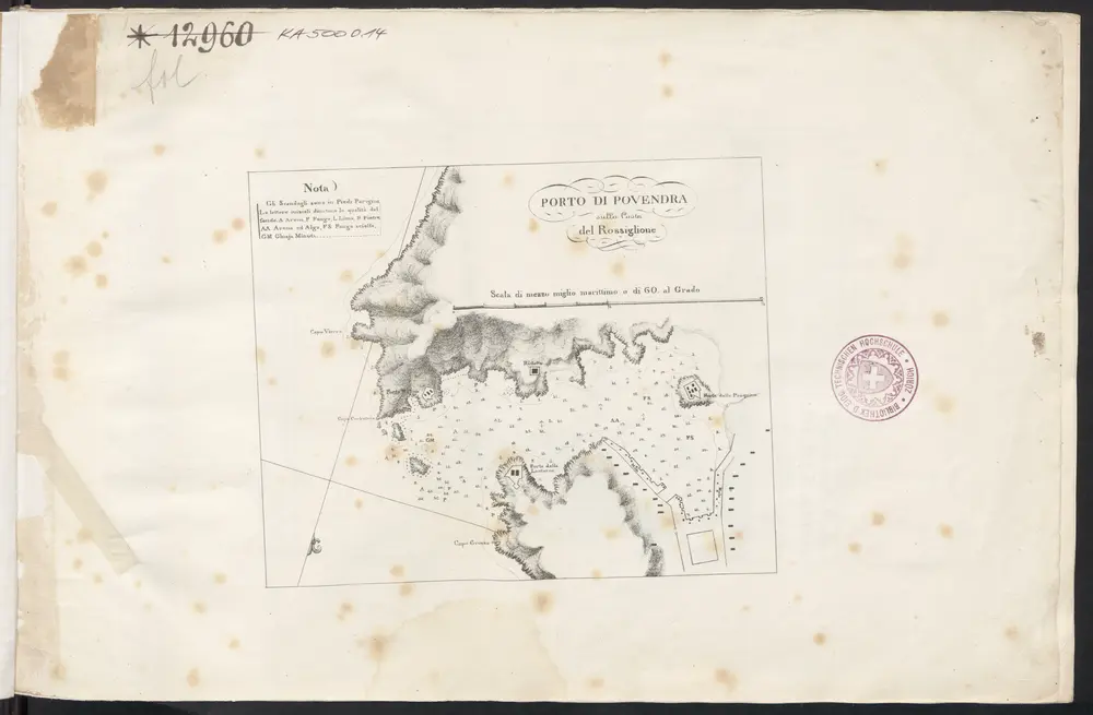 Anteprima della vecchia mappa