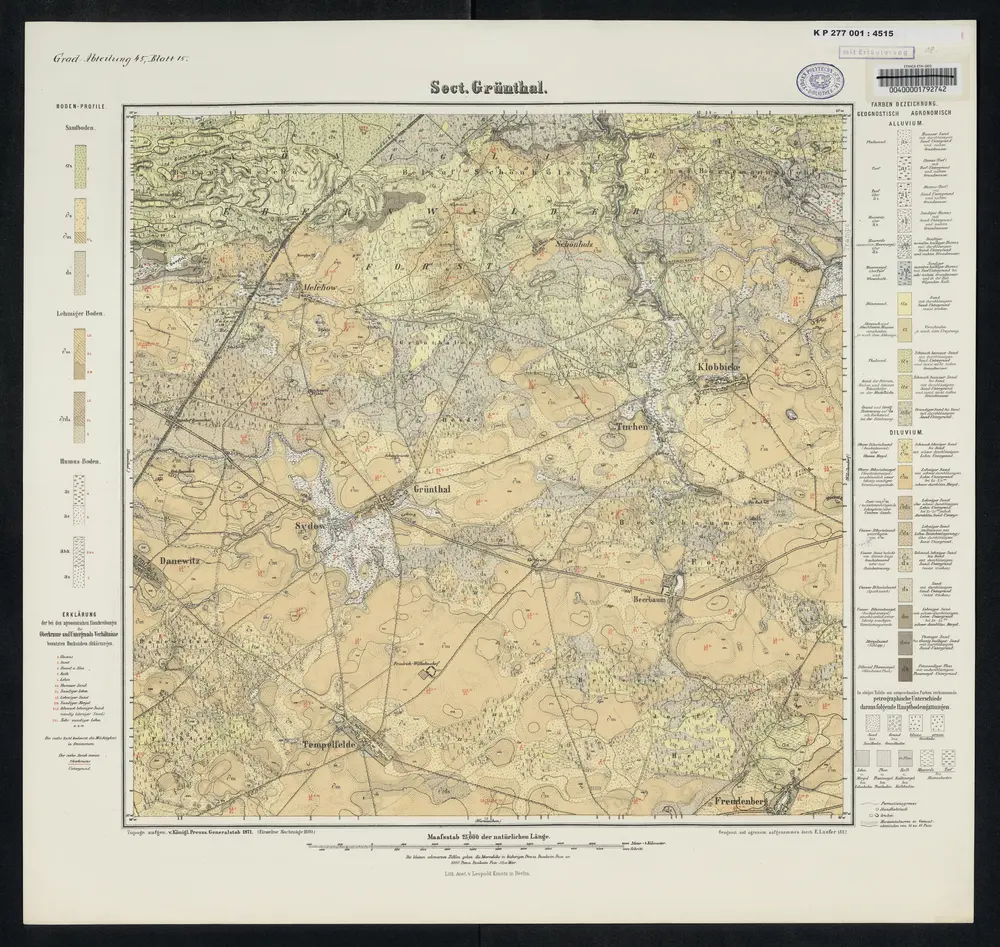 Aperçu de l'ancienne carte