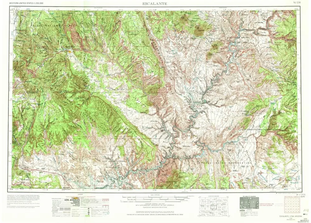 Aperçu de l'ancienne carte