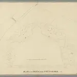 A ""plan of the Defences of Fort St. George;"" drawn by George Maule, Chief Engineer, 1783, on a scale of 100 feet to an inch.