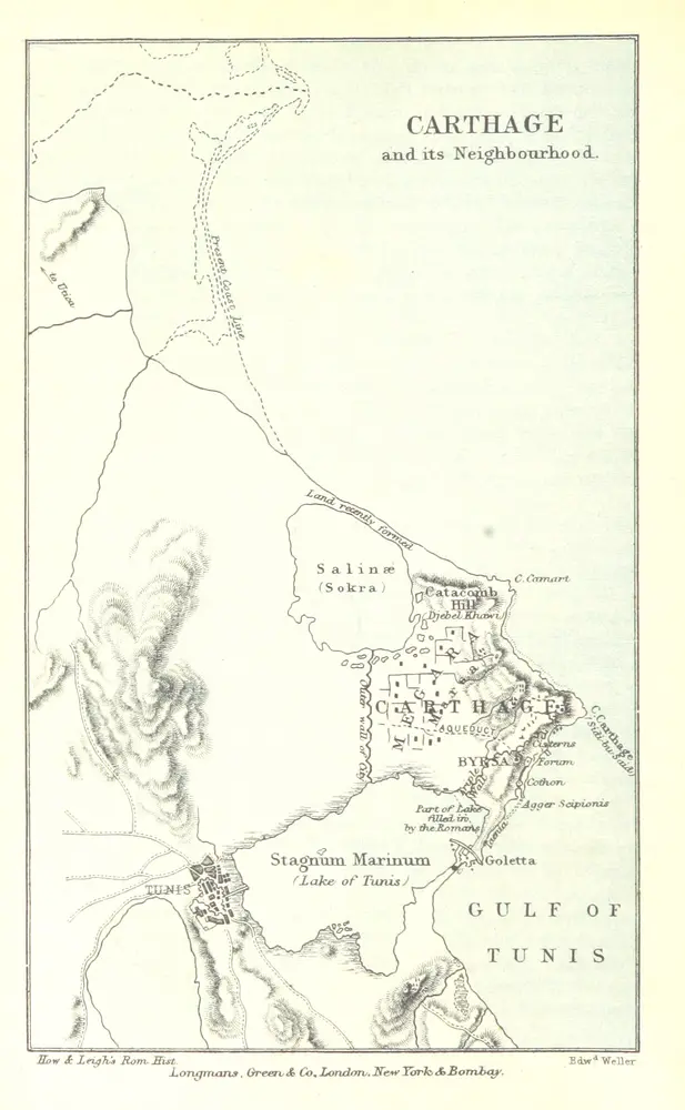 Voorbeeld van de oude kaart