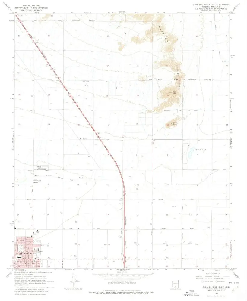 Voorbeeld van de oude kaart