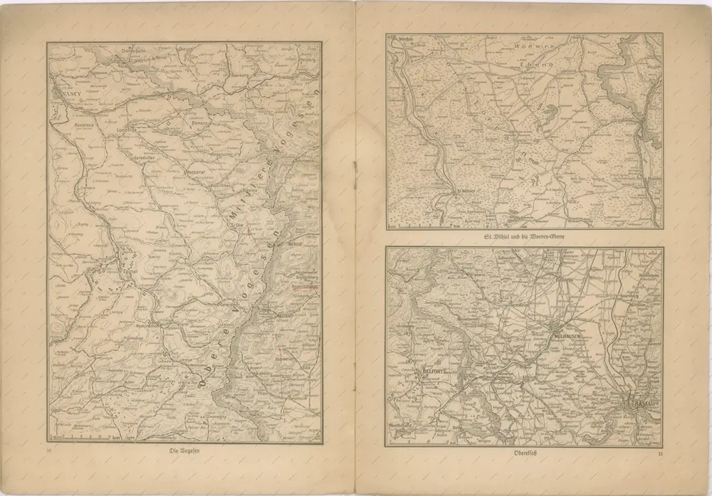 Kriegs Atlas 36 Karten von den Schauplätzen des Weltkrieges 1914/1915