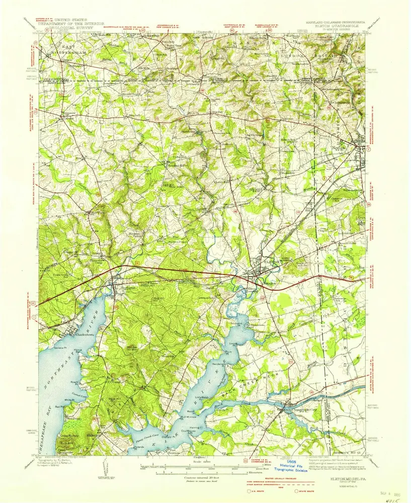 Aperçu de l'ancienne carte