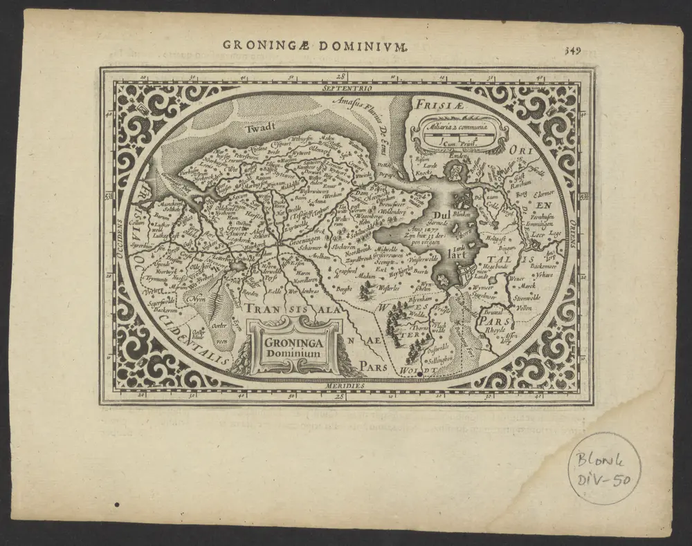 Aperçu de l'ancienne carte