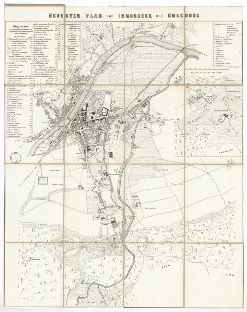 Aperçu de l'ancienne carte