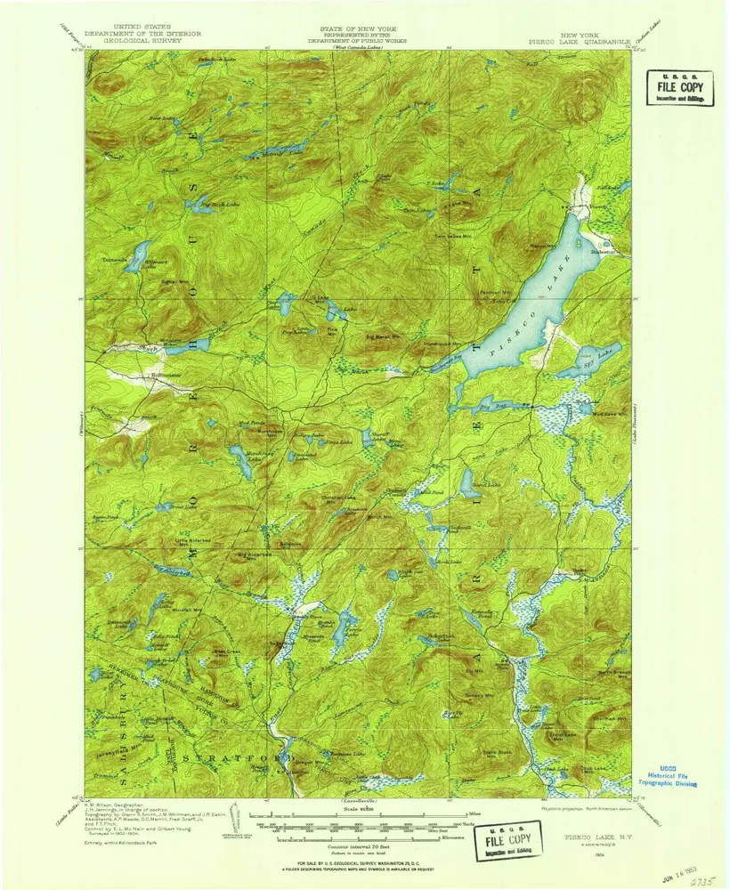 Aperçu de l'ancienne carte