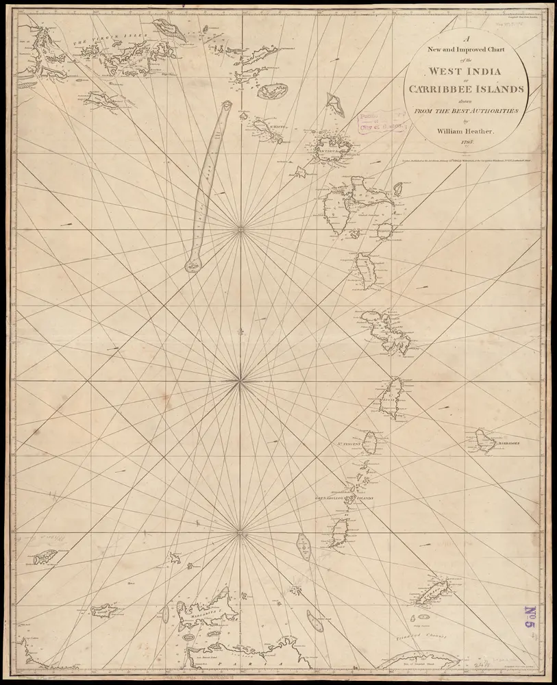 Voorbeeld van de oude kaart