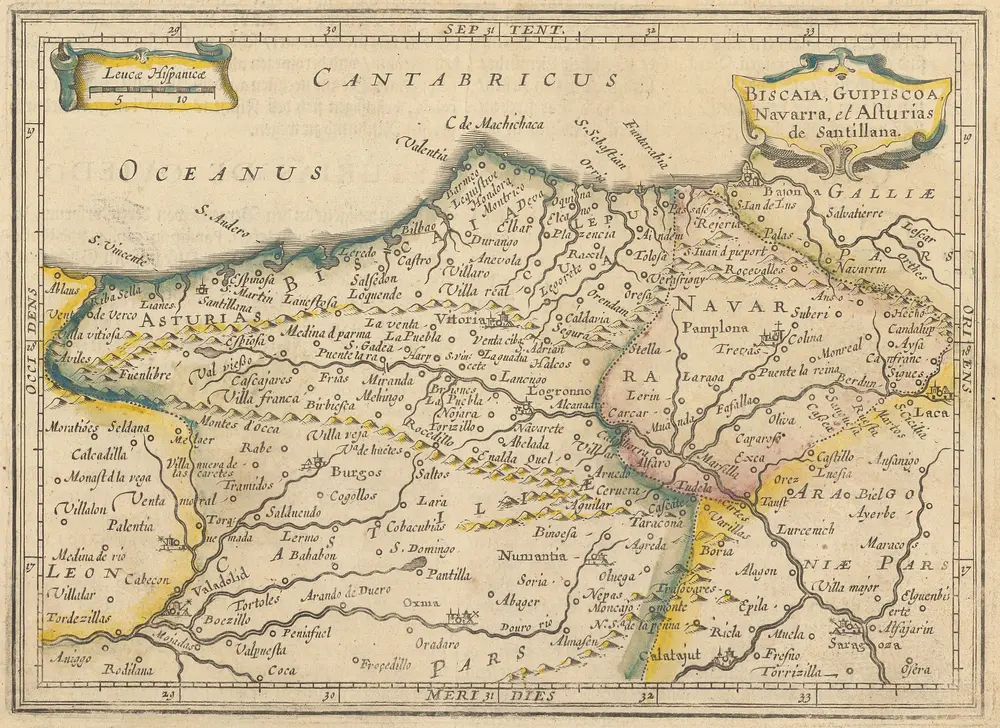 Aperçu de l'ancienne carte