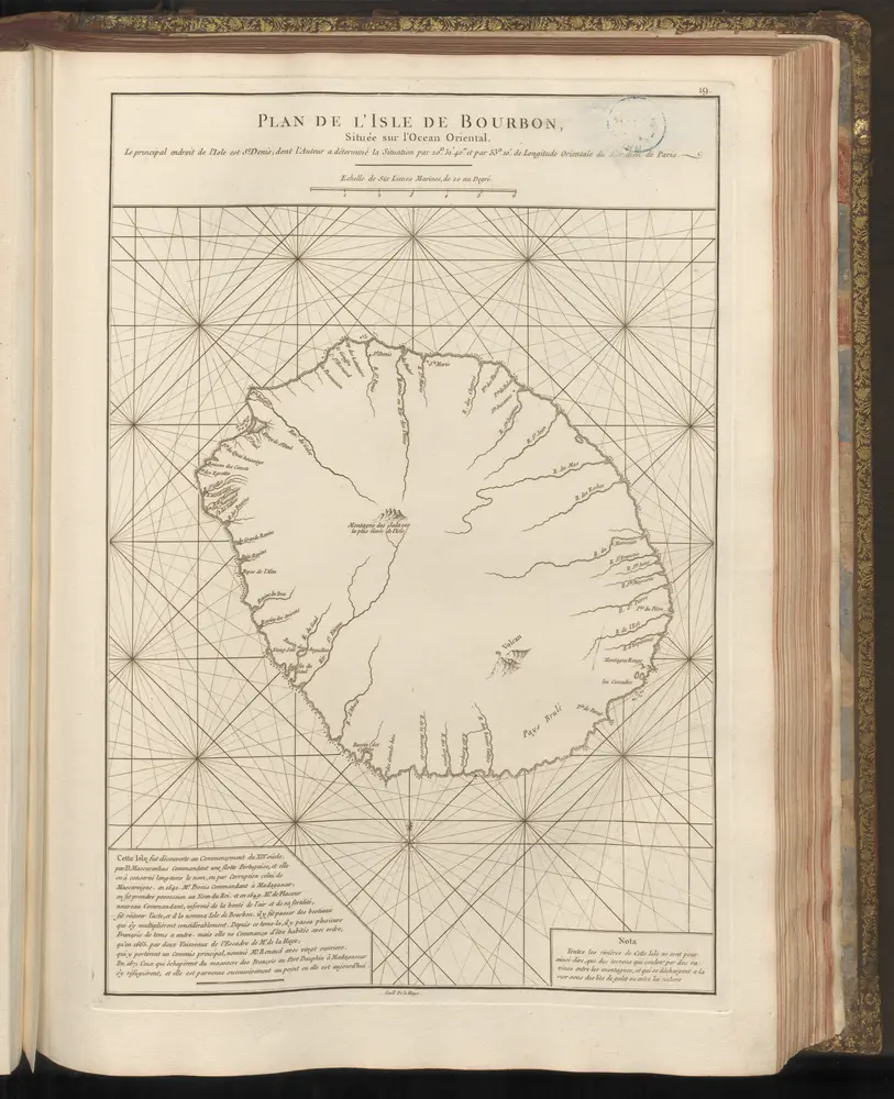 Voorbeeld van de oude kaart