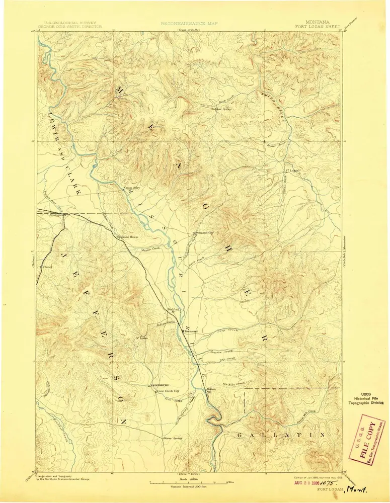 Anteprima della vecchia mappa