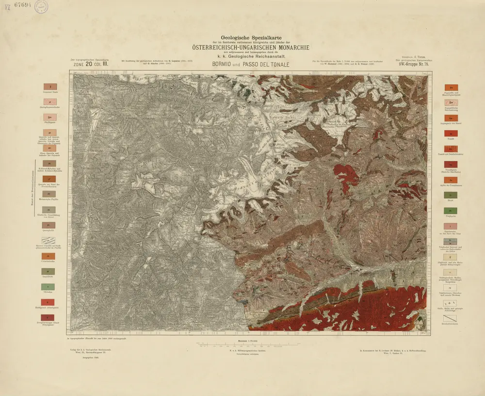 Aperçu de l'ancienne carte