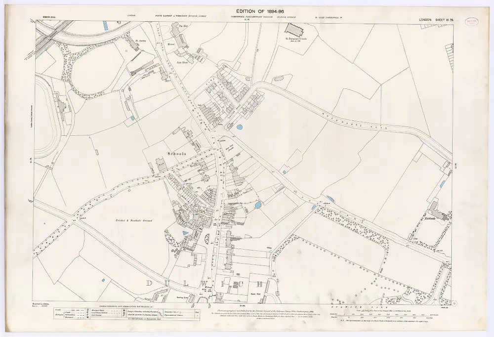 Old maps of Dulwich