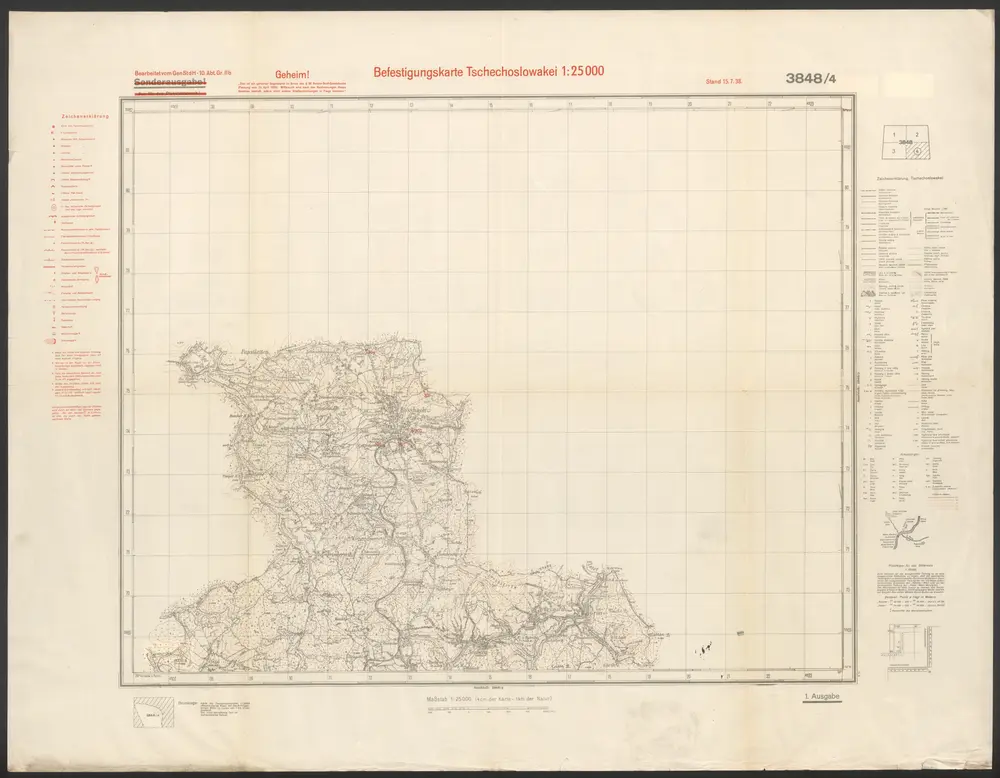 Aperçu de l'ancienne carte