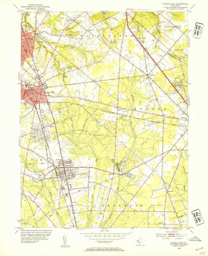 Aperçu de l'ancienne carte