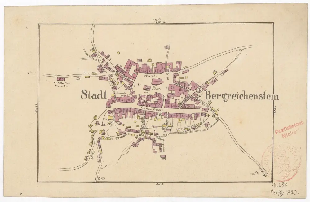 Vorschau auf die alte Karte