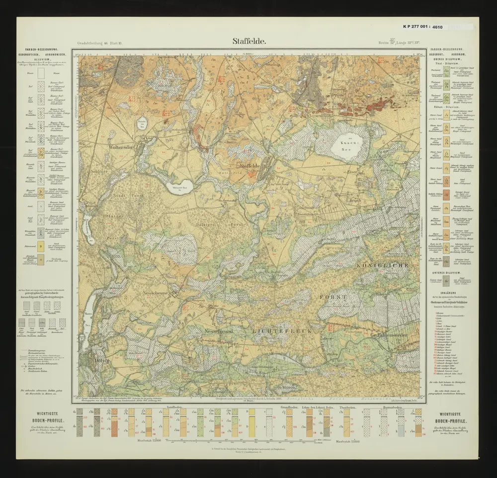 Voorbeeld van de oude kaart