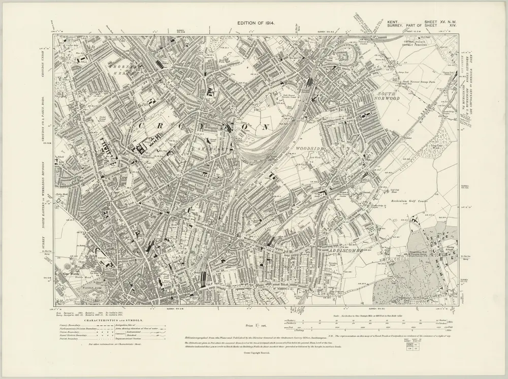 Aperçu de l'ancienne carte