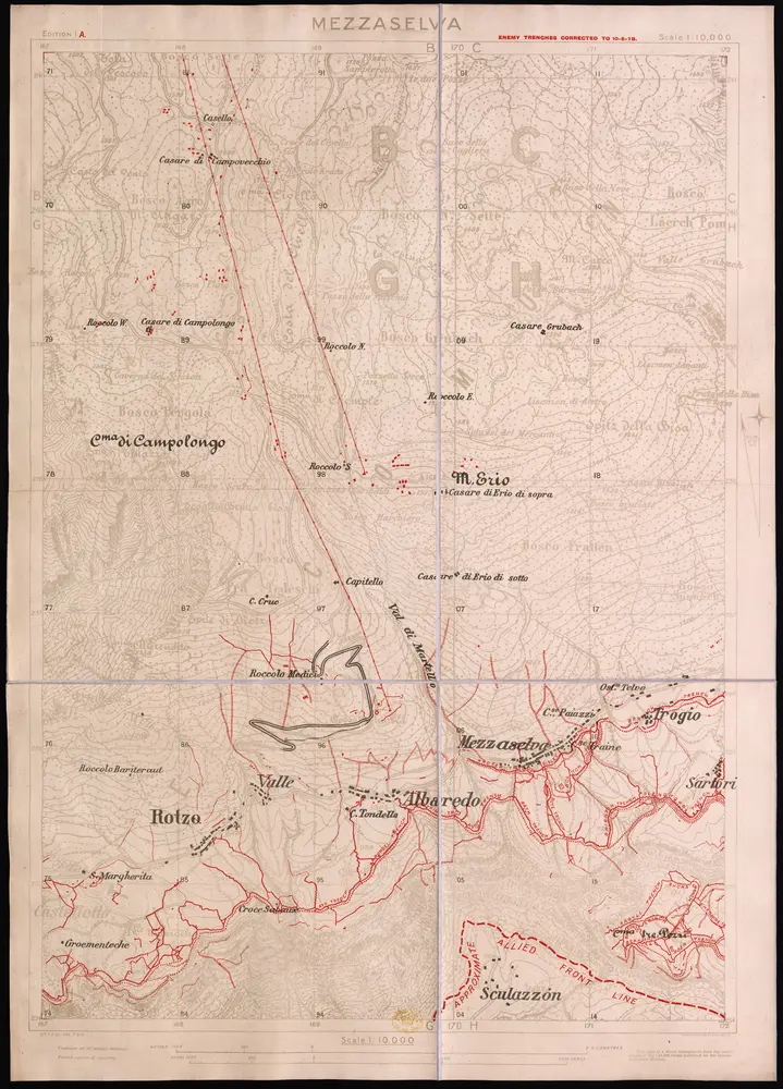 Anteprima della vecchia mappa