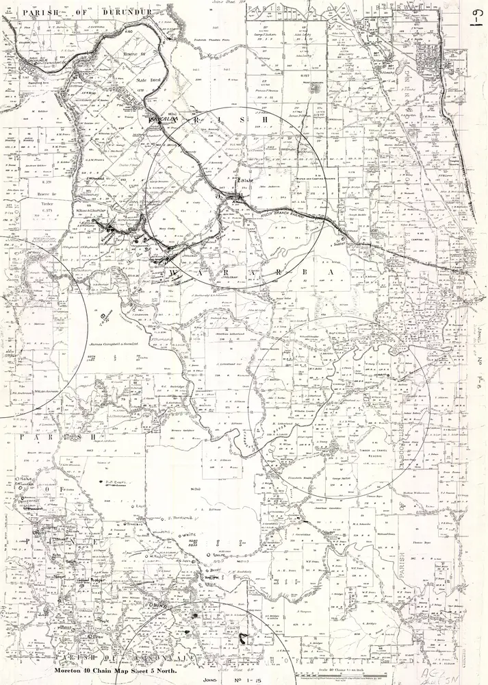 Aperçu de l'ancienne carte