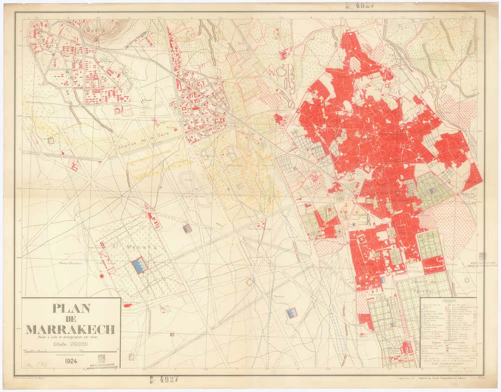 Aperçu de l'ancienne carte