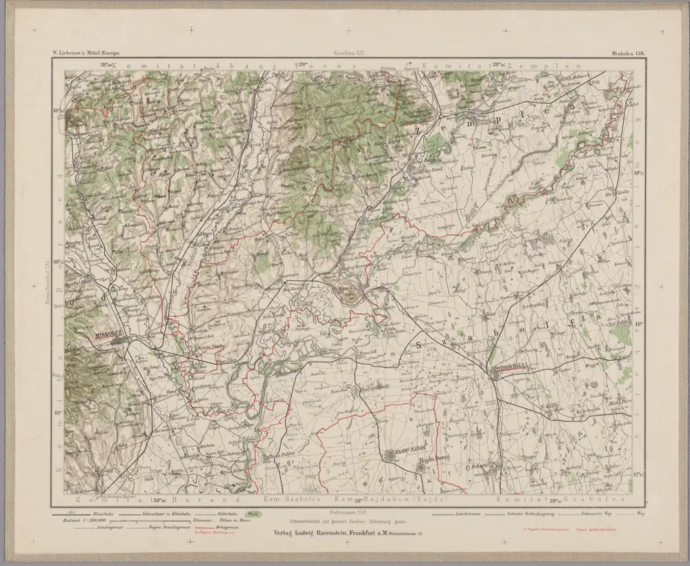 Anteprima della vecchia mappa