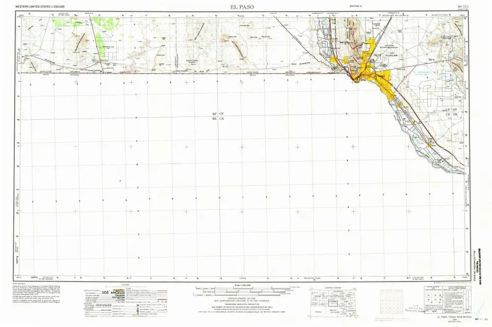 Voorbeeld van de oude kaart