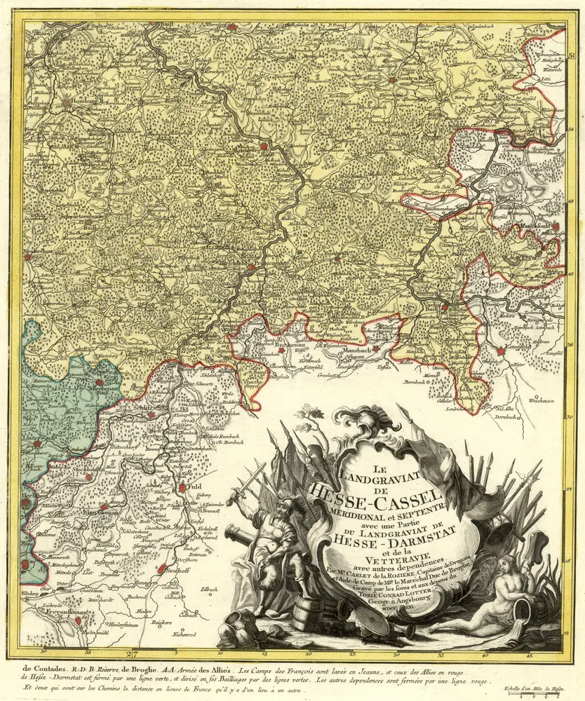 Aperçu de l'ancienne carte