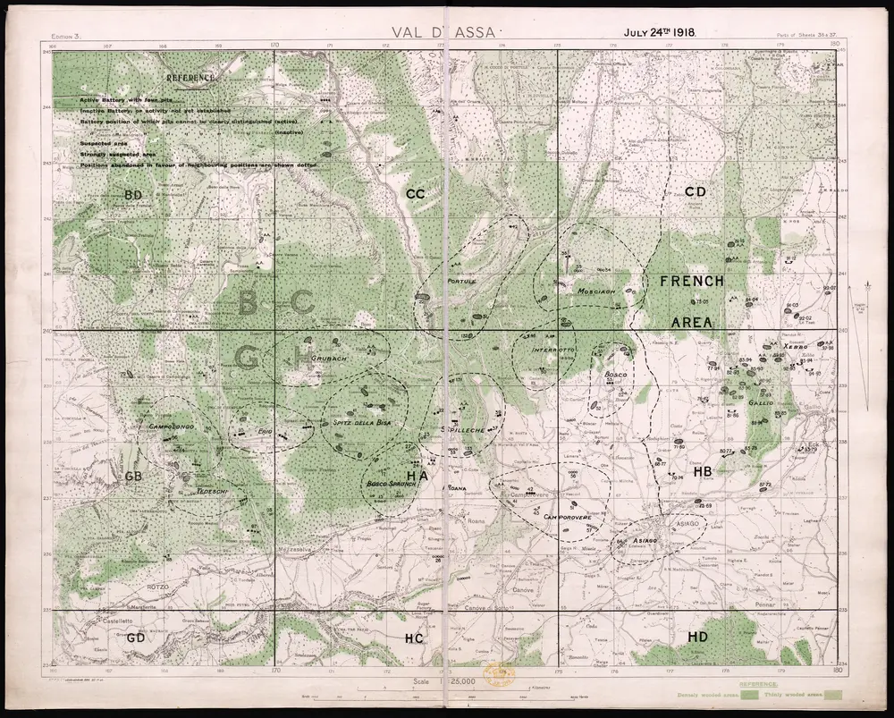 Anteprima della vecchia mappa