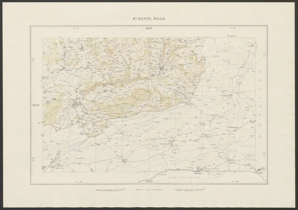 Aperçu de l'ancienne carte