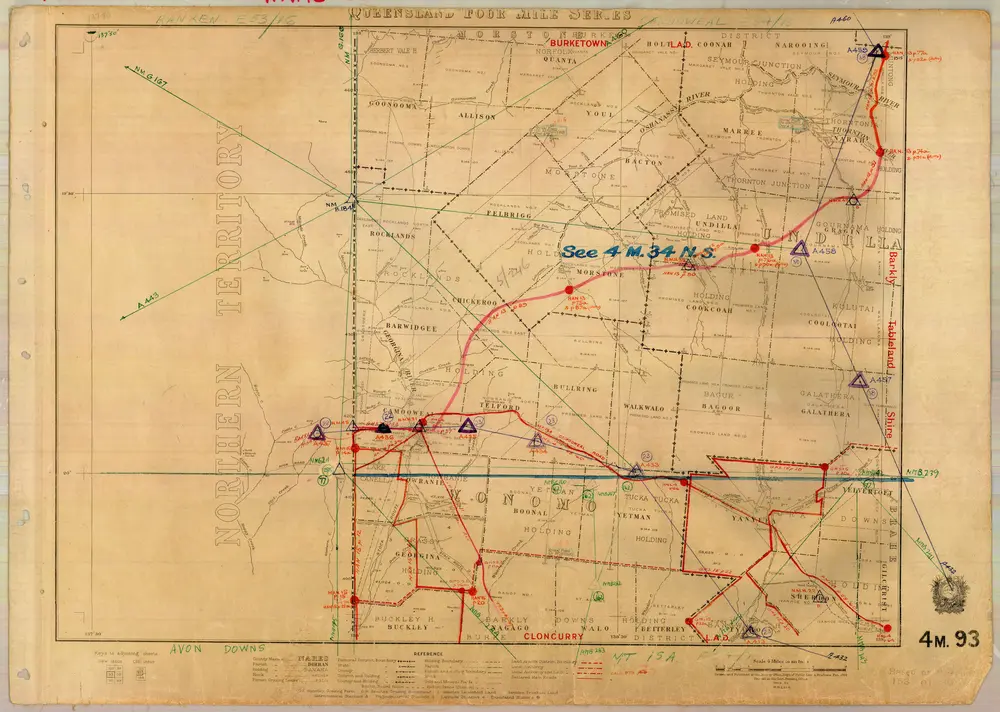 Aperçu de l'ancienne carte