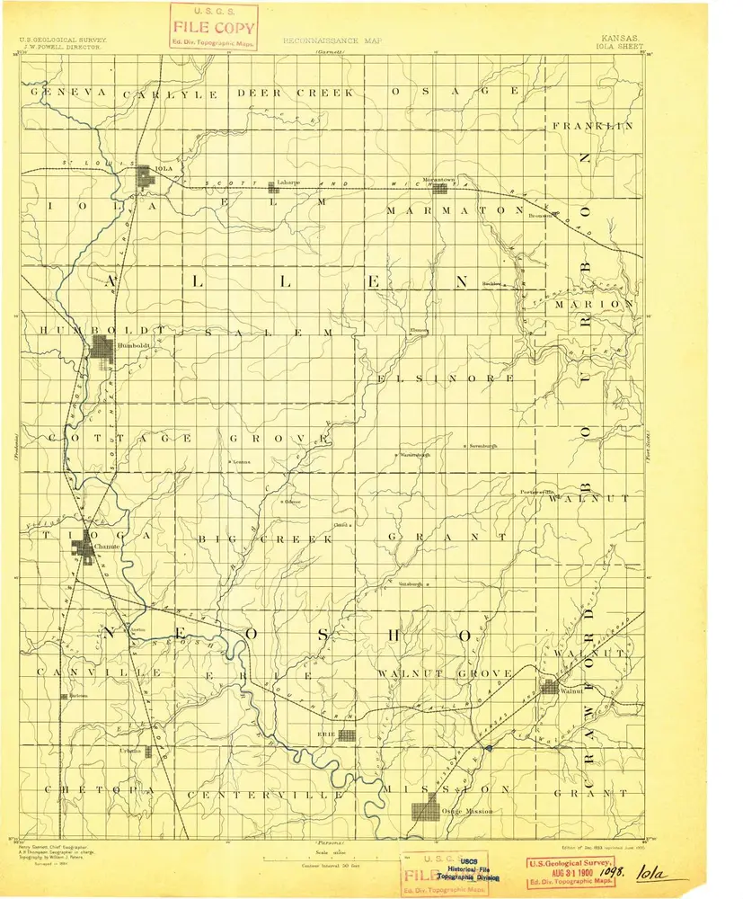 Anteprima della vecchia mappa